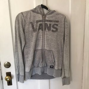 Vans Grey Lightweight Hoodie